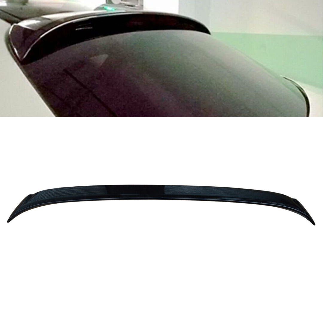 Fits Mercedes C Class W205 C63 AMG Style Gloss Black Roof Wing Spoiler 2014-21