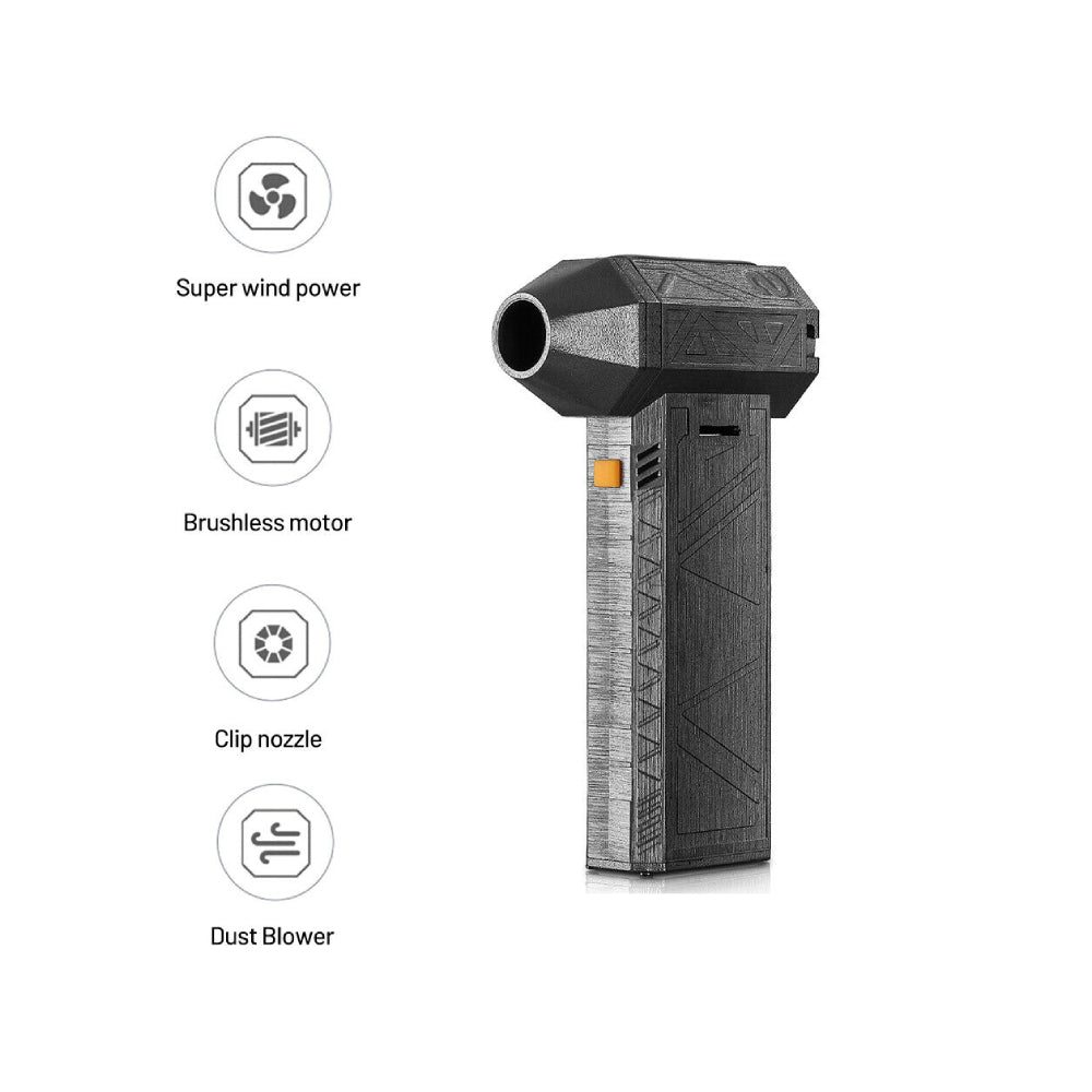 Jet Dry Blower, 130.000 RPM Krachtige Borstelloze Motor Draadloze Handheld Super Jet Fan Blower voor Veelzijdige Toepassingen Jet Dry Blower, 130.000 RPM Krachtige Borstelloze Motor Draadloze Handheld Super Jet Fan Blower voor Veelzijdige Toepassingen