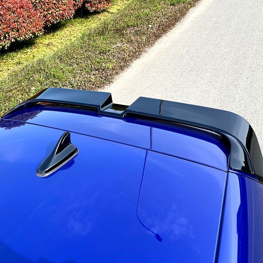 Glossy Black Rear Roof Spoiler Top Wing Lip fits Volkswagen Golf 8 MK8 2020 2021
