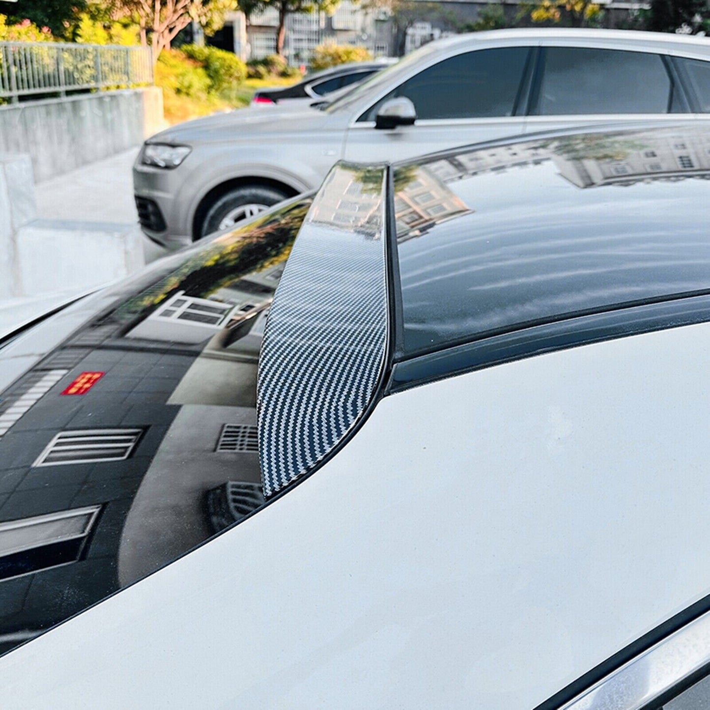 Rear Trunk Spoiler Lip Wing fits Mercedes Benz W205 2015-2021 C200 C43 CB Look