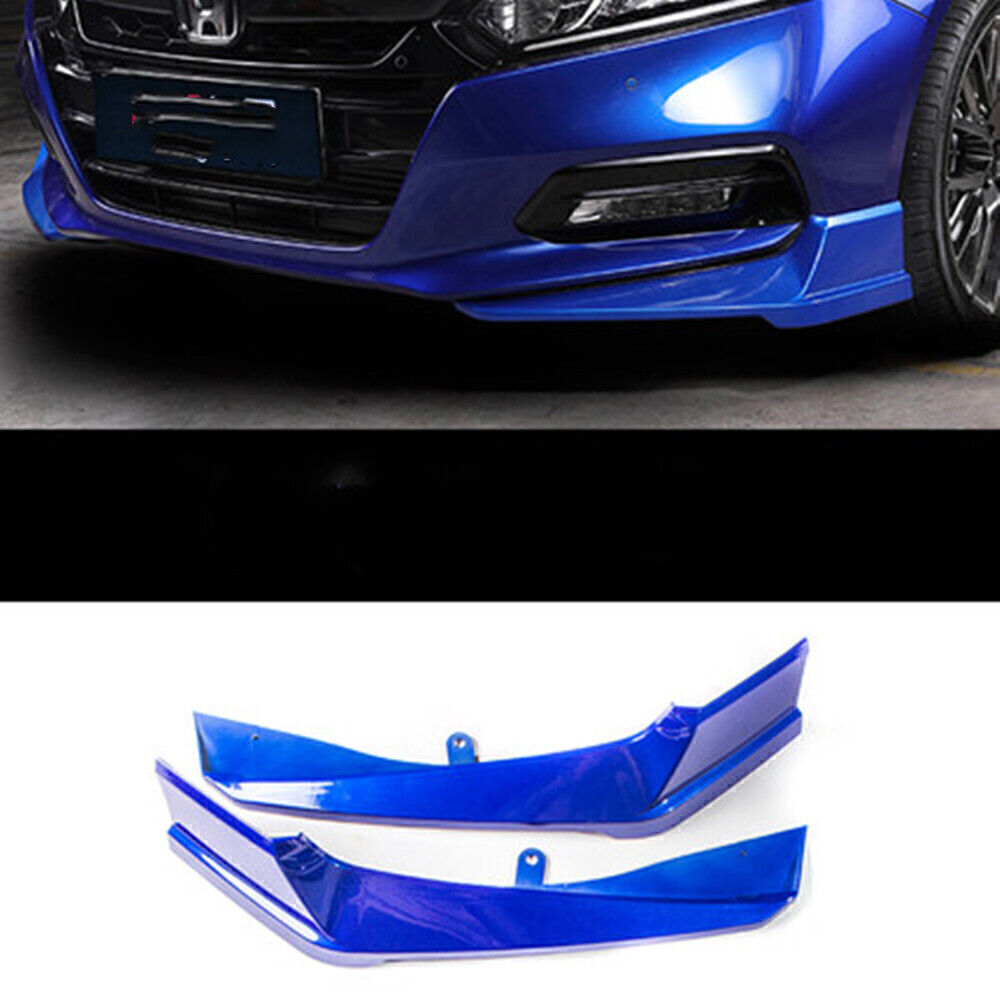 2pcs Blue Front Bumper Side Cover Trim Molding Kit fits Honda Accord 2018-2020