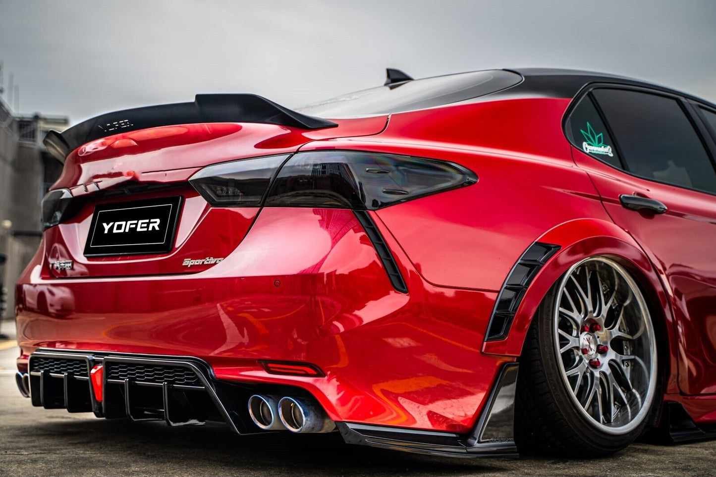1s Front Lip Rear Diffuser Kit fits Toyota Camry SE XSE 2018-2024 Sport YOFER