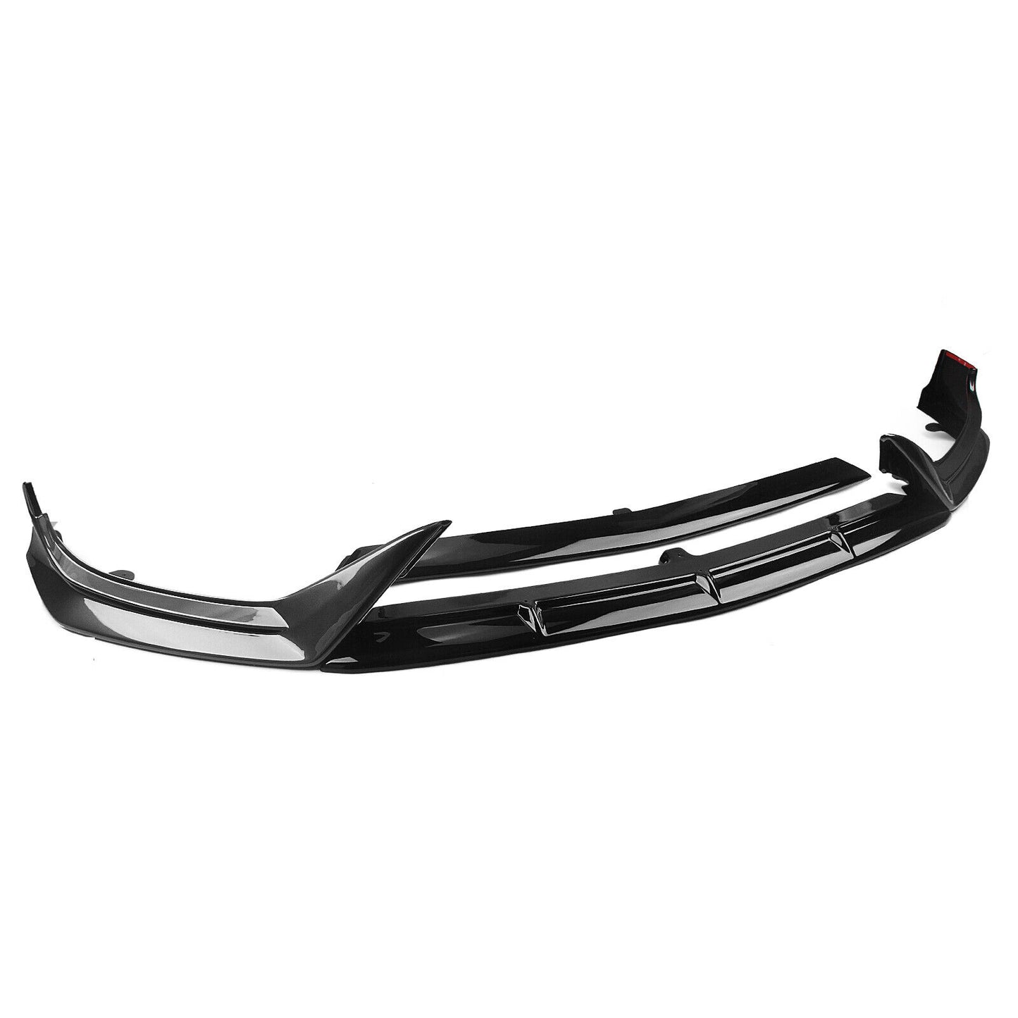 Front Bumper Spoiler Lip Kit Side Cover Grey fits Benz C W206 2022-2023 AKASAKA