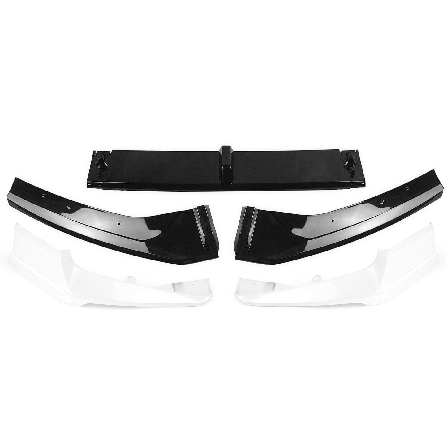 White Front Lip Bumper Spoiler Side Cover fits Honda Accord 2018-2020 AKASAKA