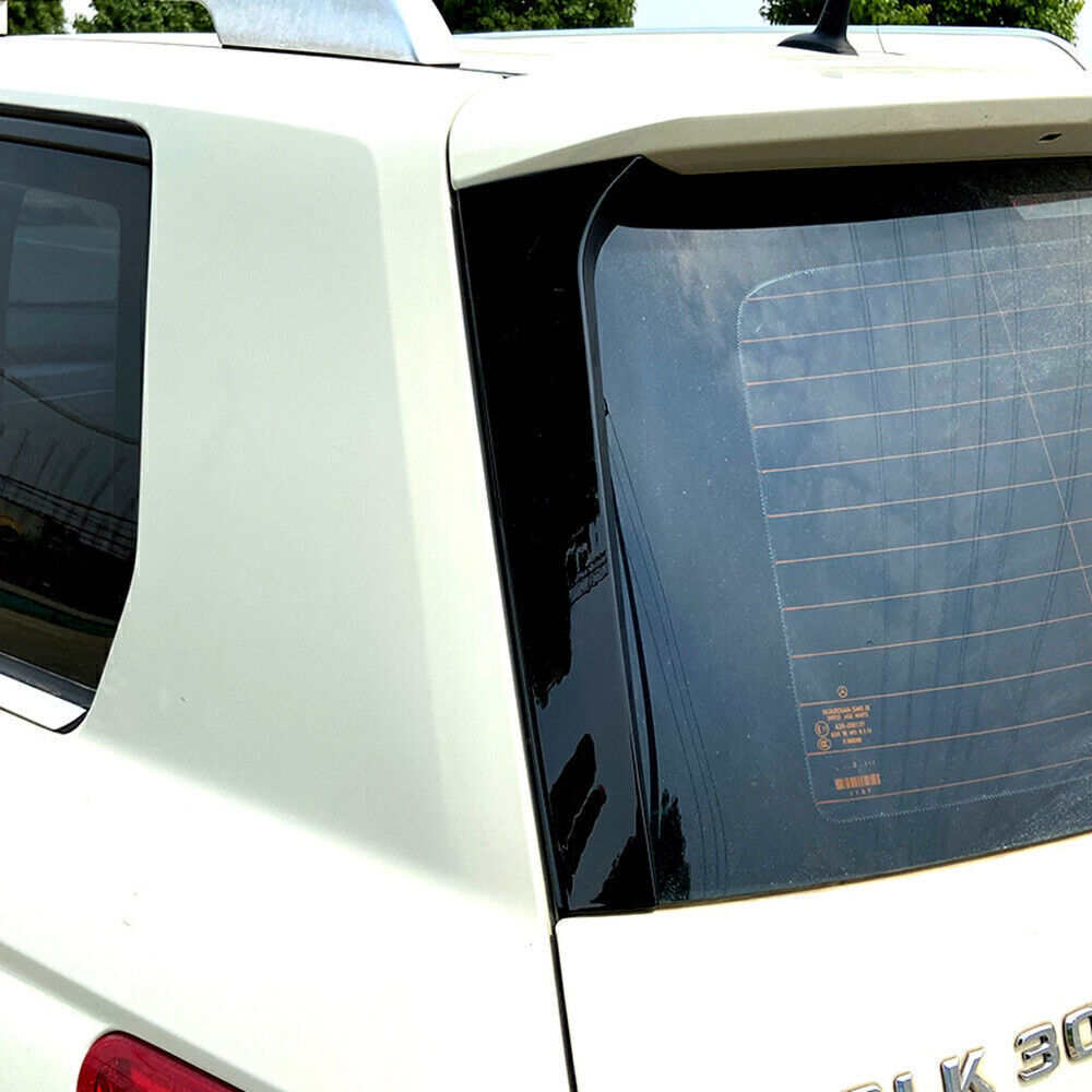 Rear Window Side Spoiler Canard Splitter Trim fits Benz GLK X204 GLK200 260 09-15