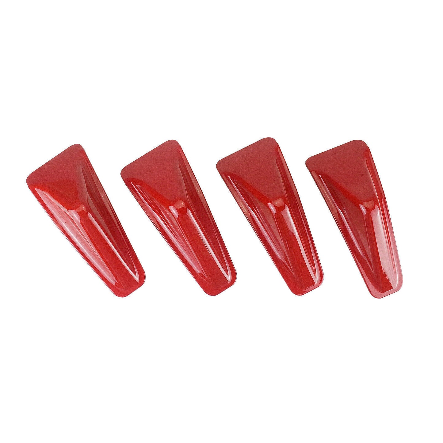 6pcs Rear Bumper Diffuser Decorative Kit fits Subaru WRX 2015 2016-2021 Black Red