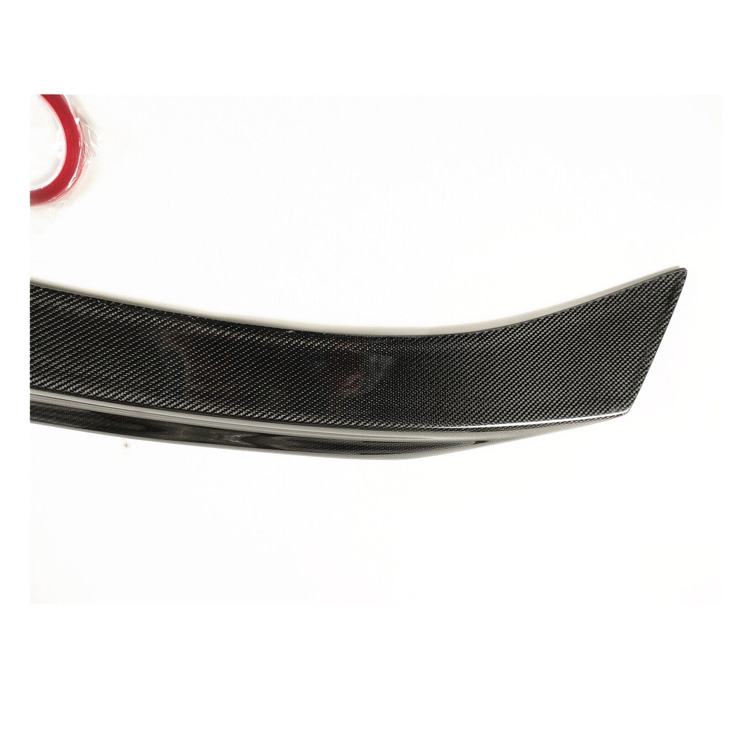 Rear Trunk Spoiler Wing Lip fits Audi A7 S7 RS7 2013-2017 2014 Black Carbon Fiber