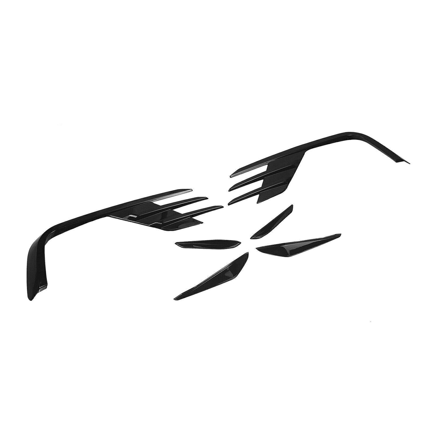 Front Bumper Spoiler Splitter Fog Light Lamp Trim Kit fits Honda Accord 2021