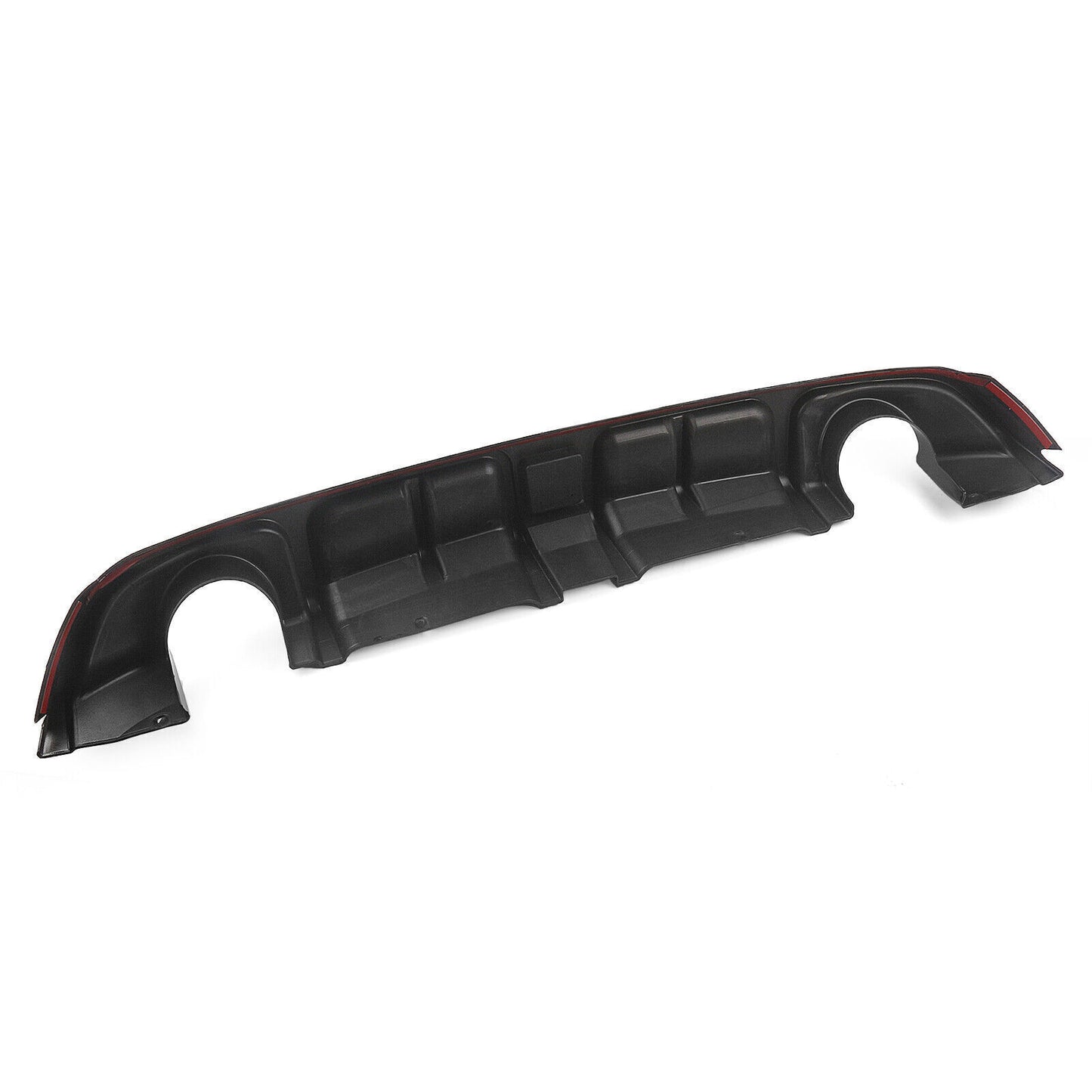 Gloss Black Rear Bumper Diffuser W/LED Light fits Infiniti Q60 2017-2022 NEW