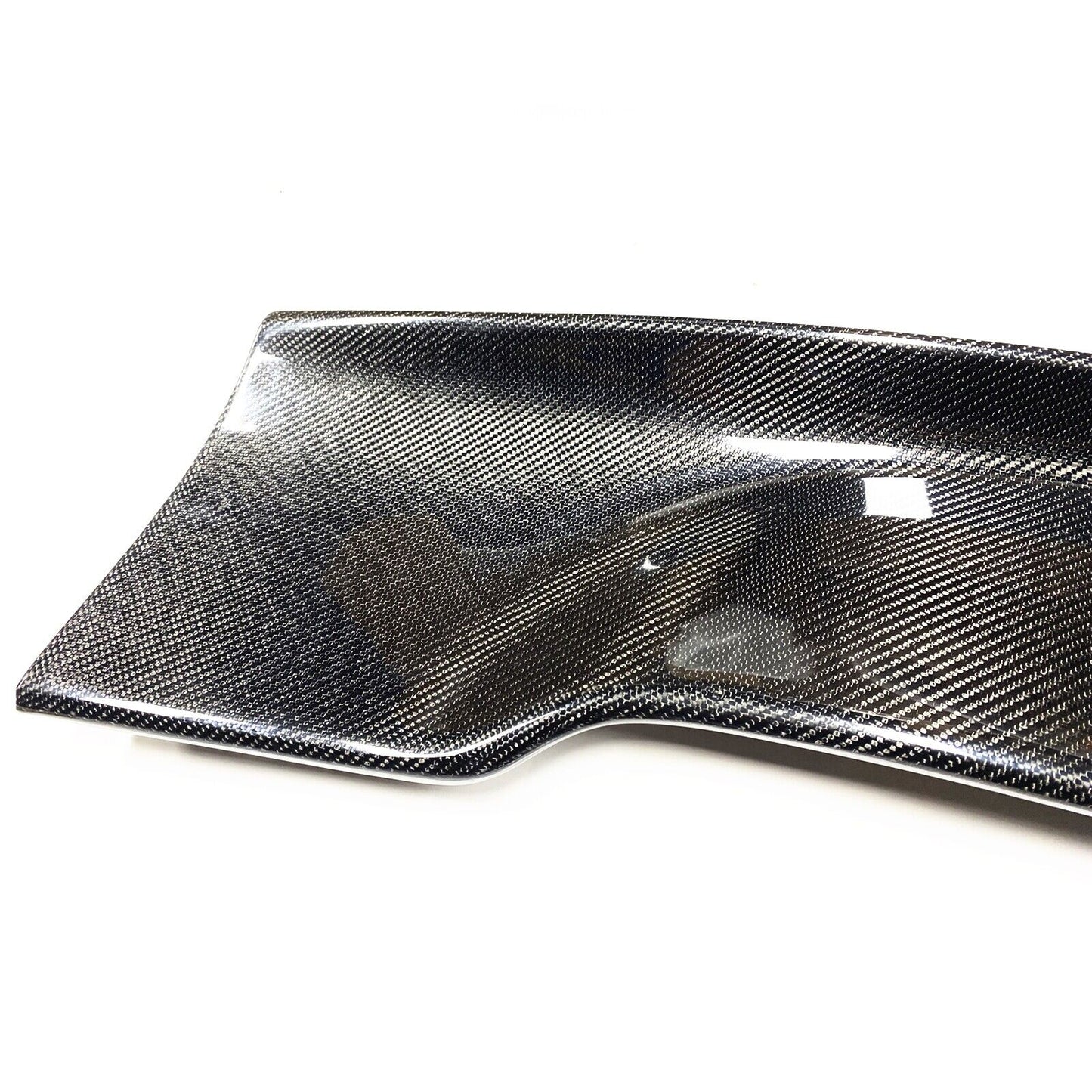 1 Set Rear Spoiler Lip Wing fits Tesla Model 3 2017-2024 2018 2019 Carbon Fiber