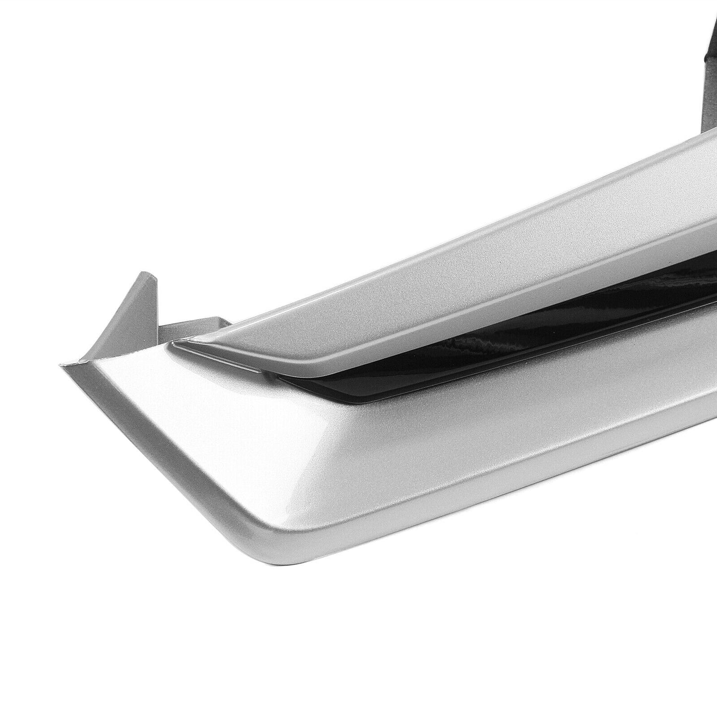 Silver Front Bumper Spoiler Lip Kit fits Honda Civic 2022-2024 All Models YOFER