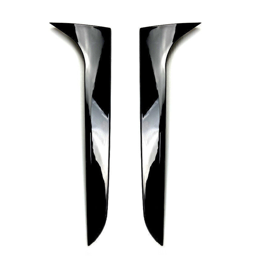 Rear Window Side Spoiler Canard Splitter Trim fits Audi A4 B8 Allroad Avant 09-16