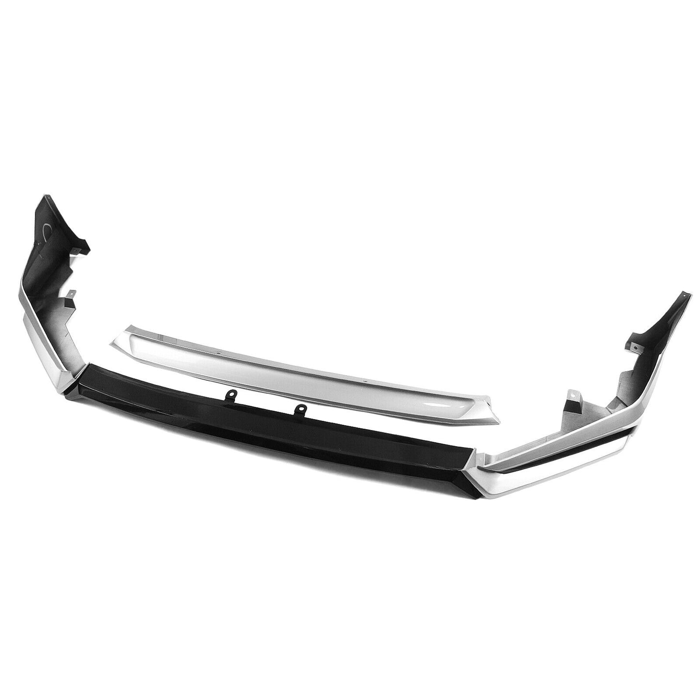 Silver Front Bumper Spoiler Lip Kit fits Honda Civic 2022-2024 All Models YOFER