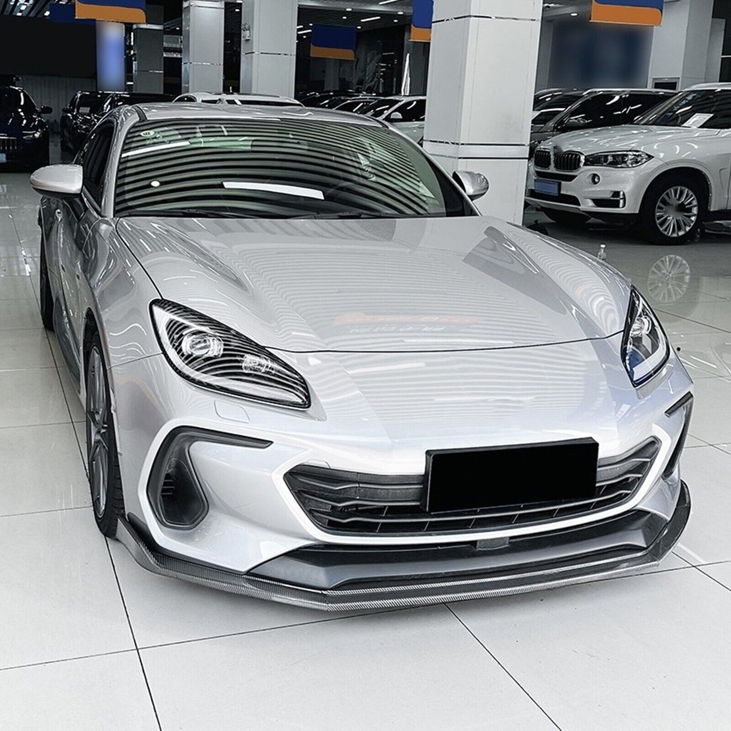 Front Bumper Spoiler Lip Splitter Kit Fit fits Subaru BRZ 2022-2024 CB Look