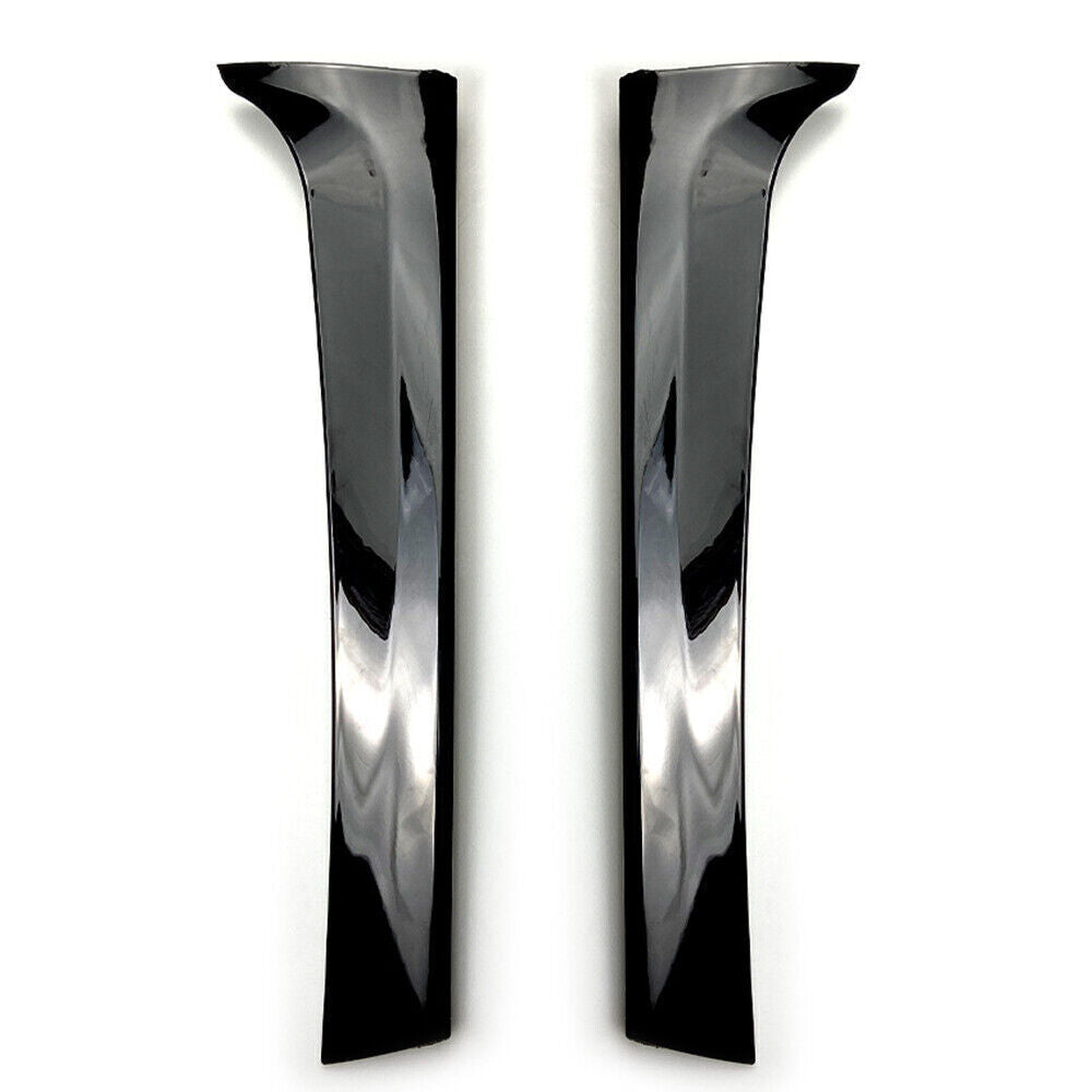 Rear Window Side Spoiler Canard Splitter Trim fits VW Tiguan MK2 2017-2020 Black