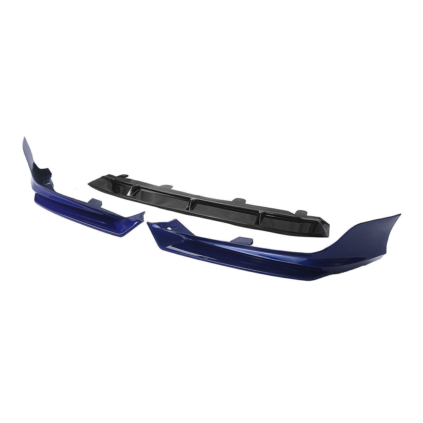 YOFER Style Front Splitter Lip fits 2018-2020 10th Gen Honda Accord Blue 3pcs