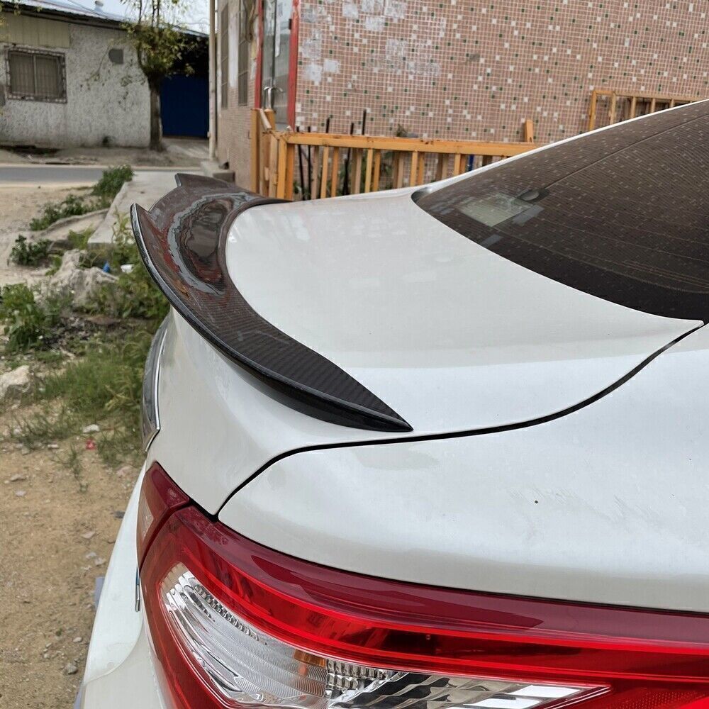 Real Carbon Fiber Rear Trunk Spoiler Wing Lip fits Nissan Altima 2016-2019 PSM