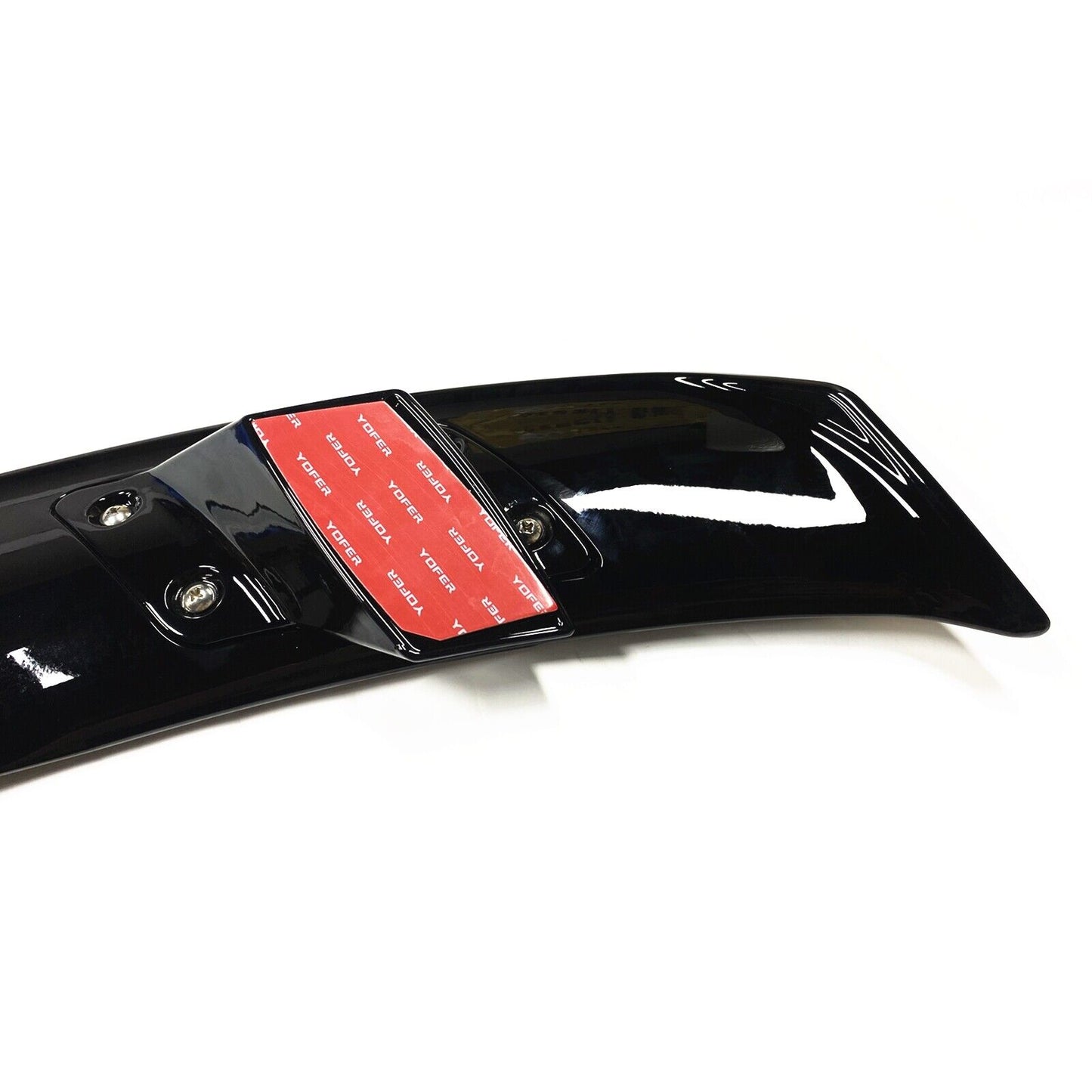 Rear Bumper Trunk Wing Spoiler Lip fits Honda Accord 2018-2022 19 Black YOFER