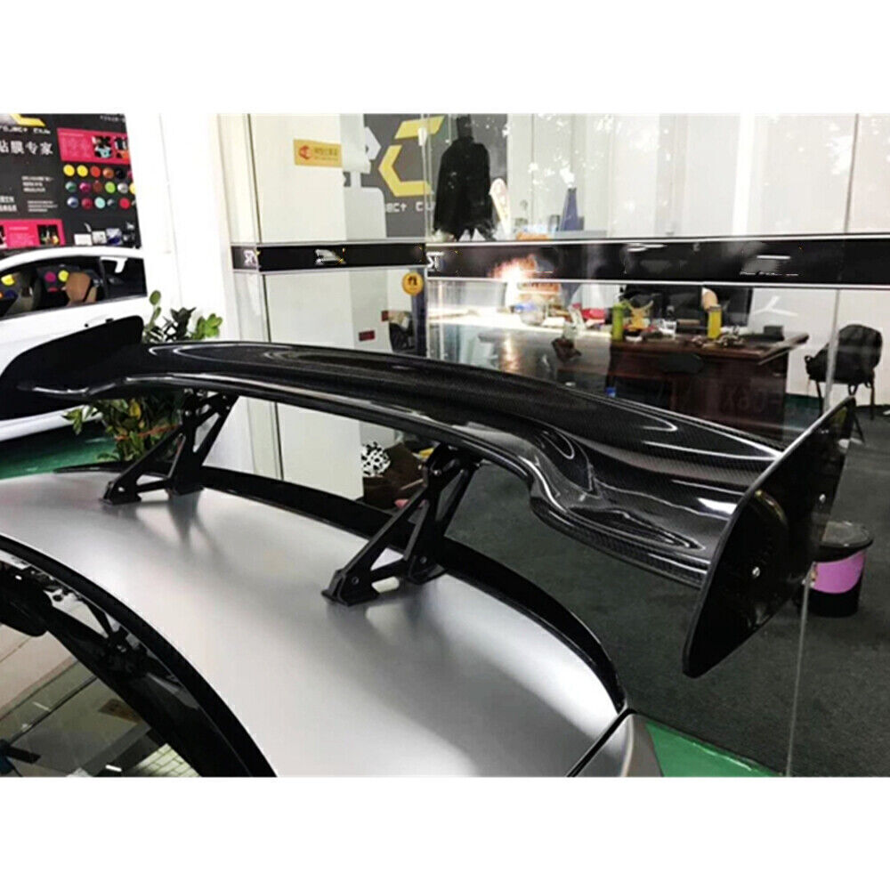Wide Carbon Fiber Trunk Spoiler Roof Wing fits 2009-2020 Nissan 370Z 57"