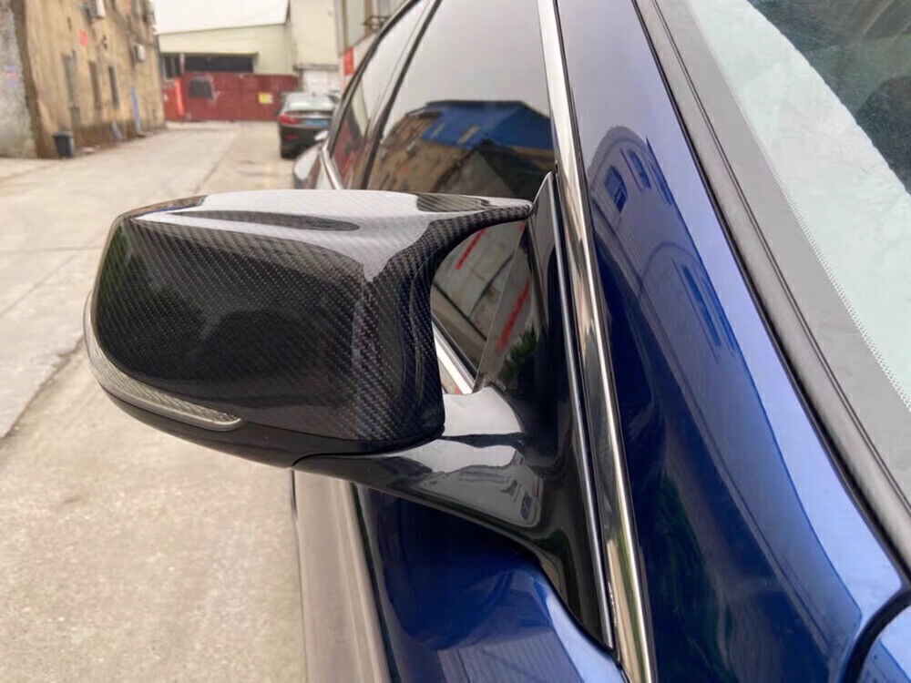 4pcs Rear Bumper Spoiler Diffuser Lip + Mirror Cover fits Infiniti Q50 2014-2017