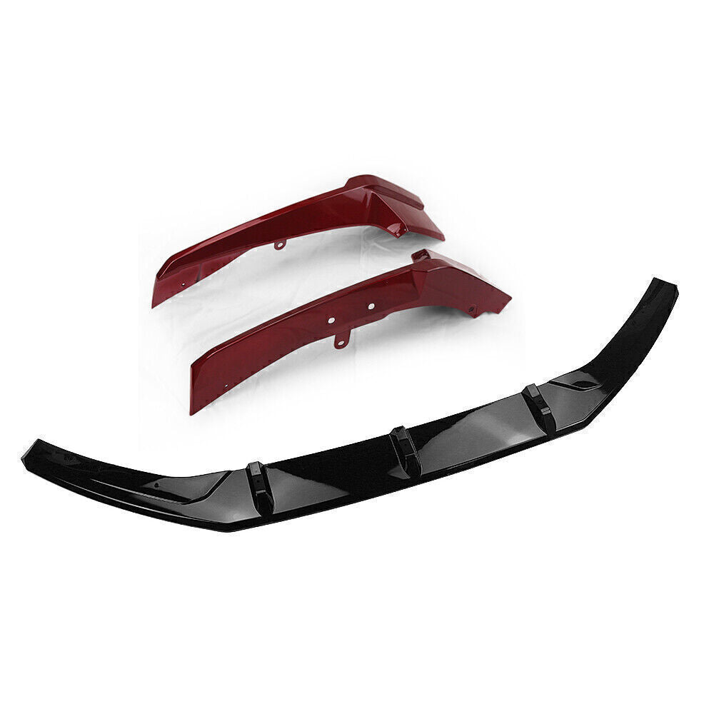 Front Bumper Spoiler Red Surround Molding Cover Trim fits Honda Accord 2018-2020