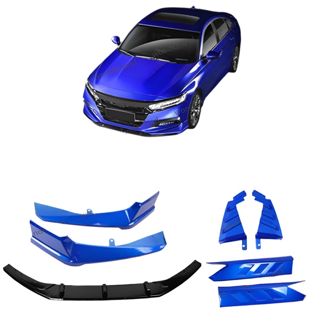 Front & Rear Bumper Spoiler Surround Molding Trim Cover fits Honda Accord 18-20