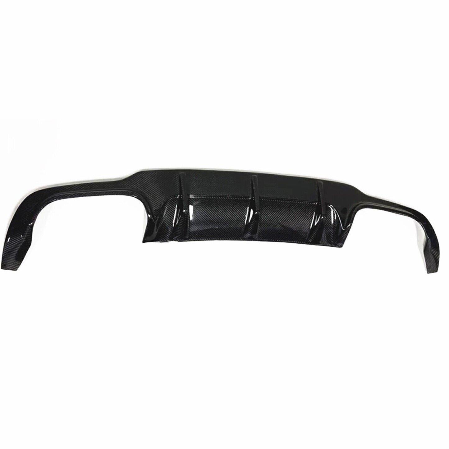 fits Benz W204 C63 AMG 2012 2013 2014 Carbon Fiber Rear Bumper Diffuser Lip