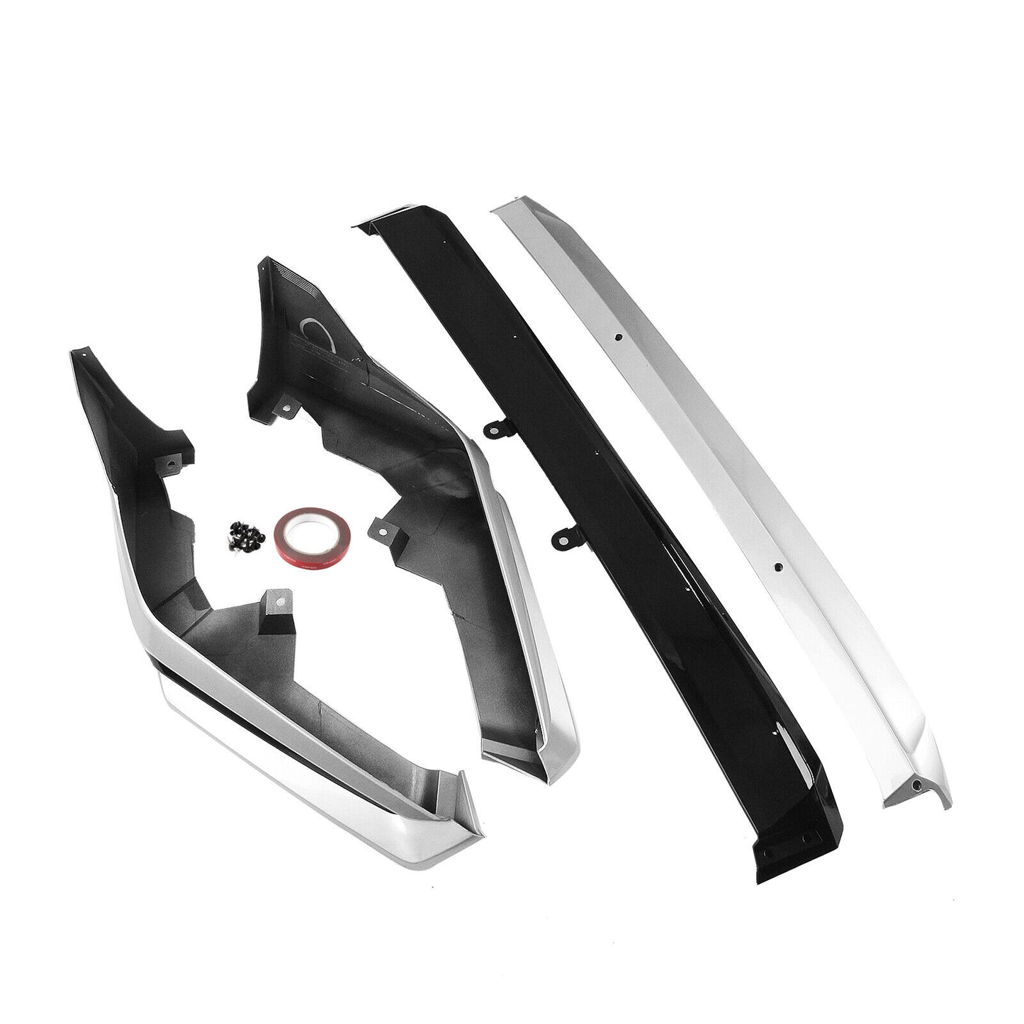 Silver Front Bumper Spoiler Lip Kit fits Honda Civic 2022-2024 All Models YOFER
