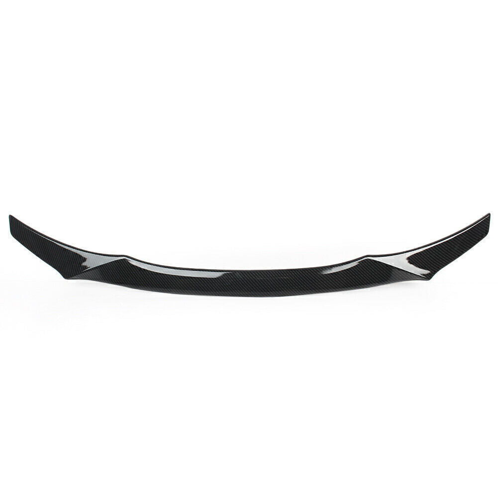 Rear Trunk Spoiler Wing Lip fits 2019-2020 Mazda 3 Axela Carbon Fiber Look Black
