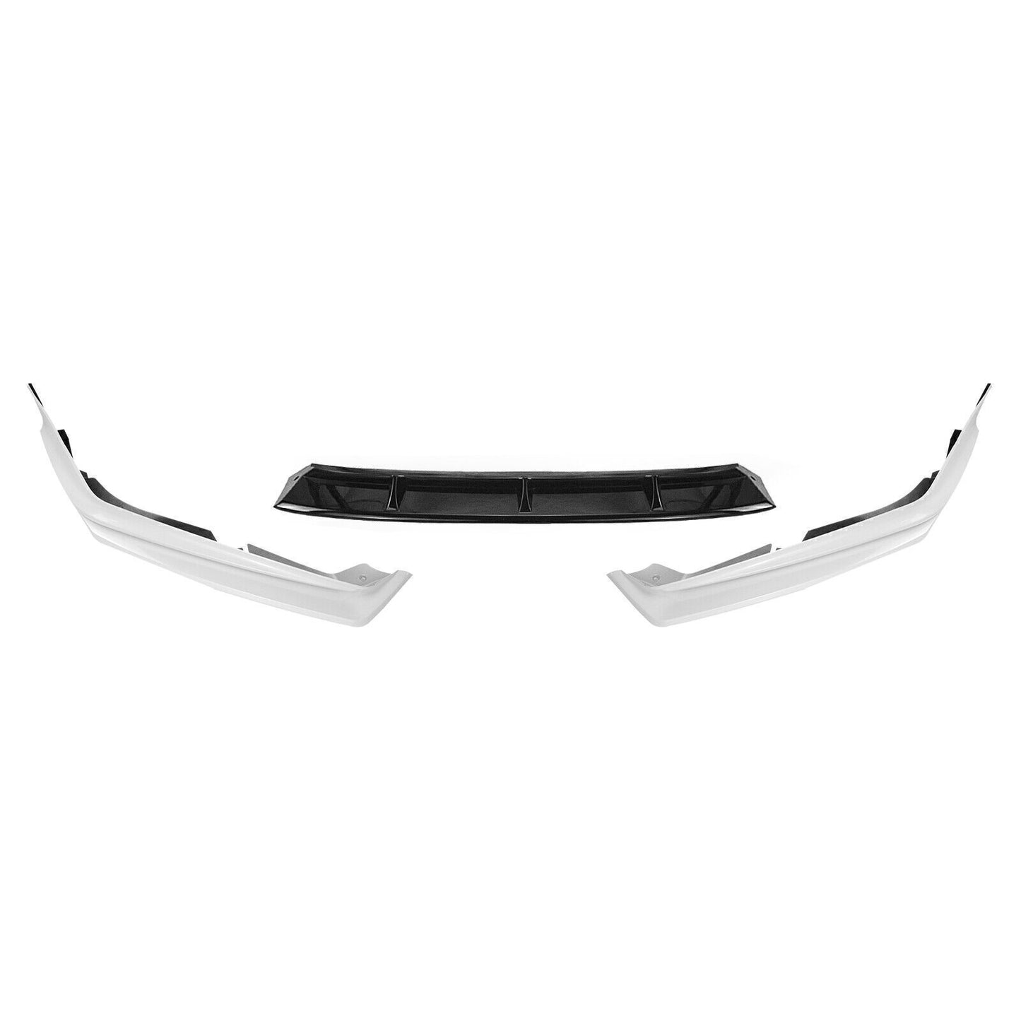 Front Bumper Spoiler Splitter Air Vent Trim fits Honda Accord Yofer 21-22 White