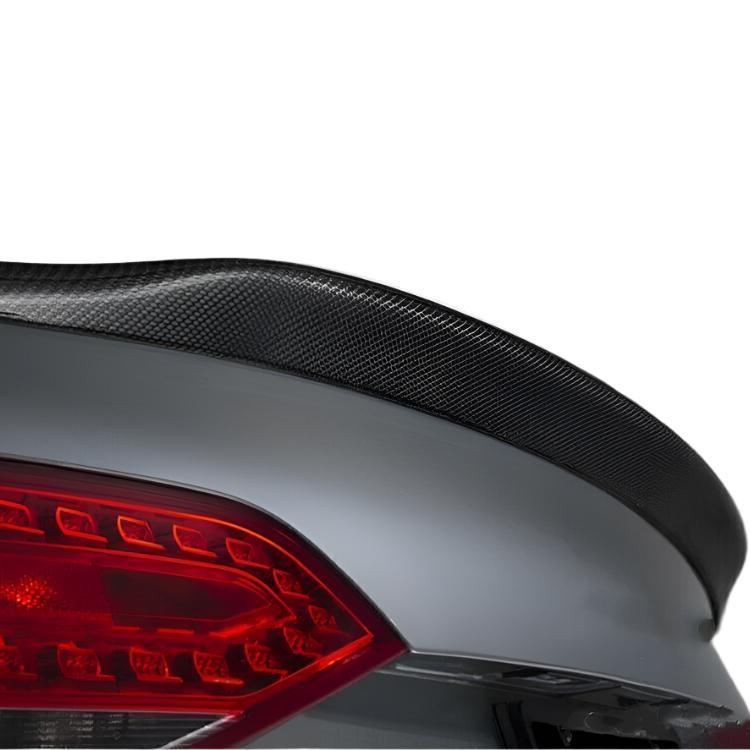 Rear Splitter Wing Lip Tail Wing fits 2013-2016 AUDI A4 B8 Carbon Fiber