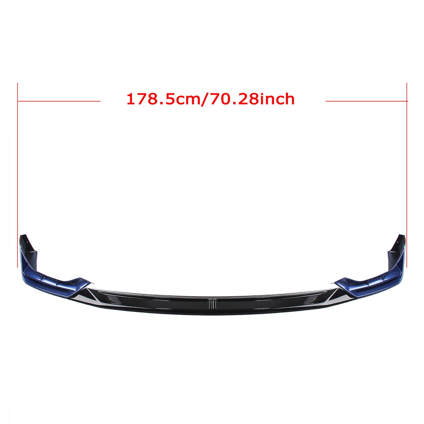 Front Bumper Spoiler Lip Kit Blue fits BMW G20 LCI Sport 2023-2024 AKASAKA