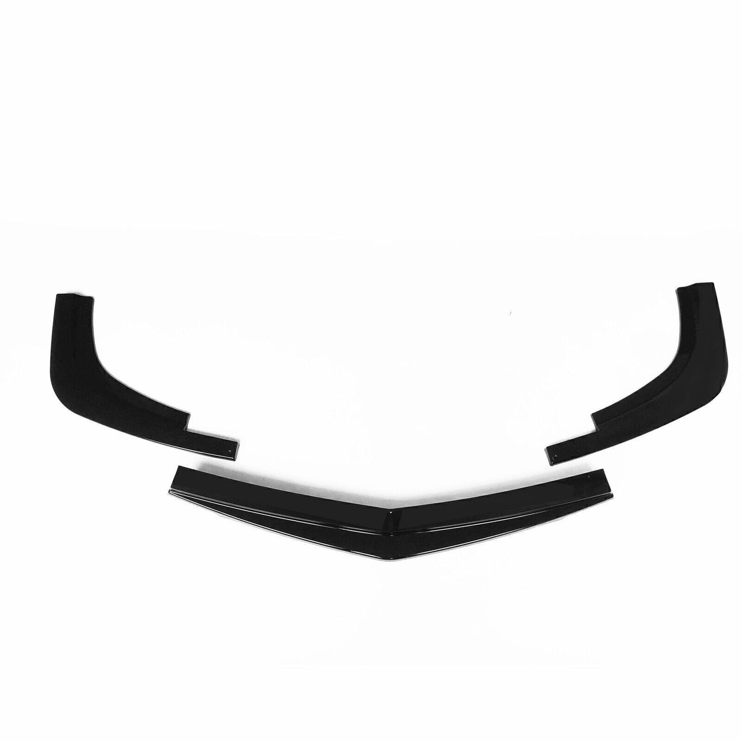 Gloss Black Front Bumper Spoiler Splitter fits Benz 2012-2014 C Class W204 C63