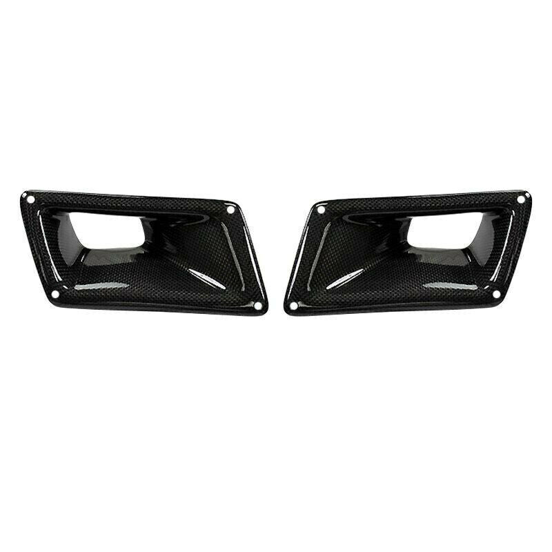 Black Carbon Fiber Air Vent Intake Duct fits Nissan 350Z Z33 2003 2004-2009