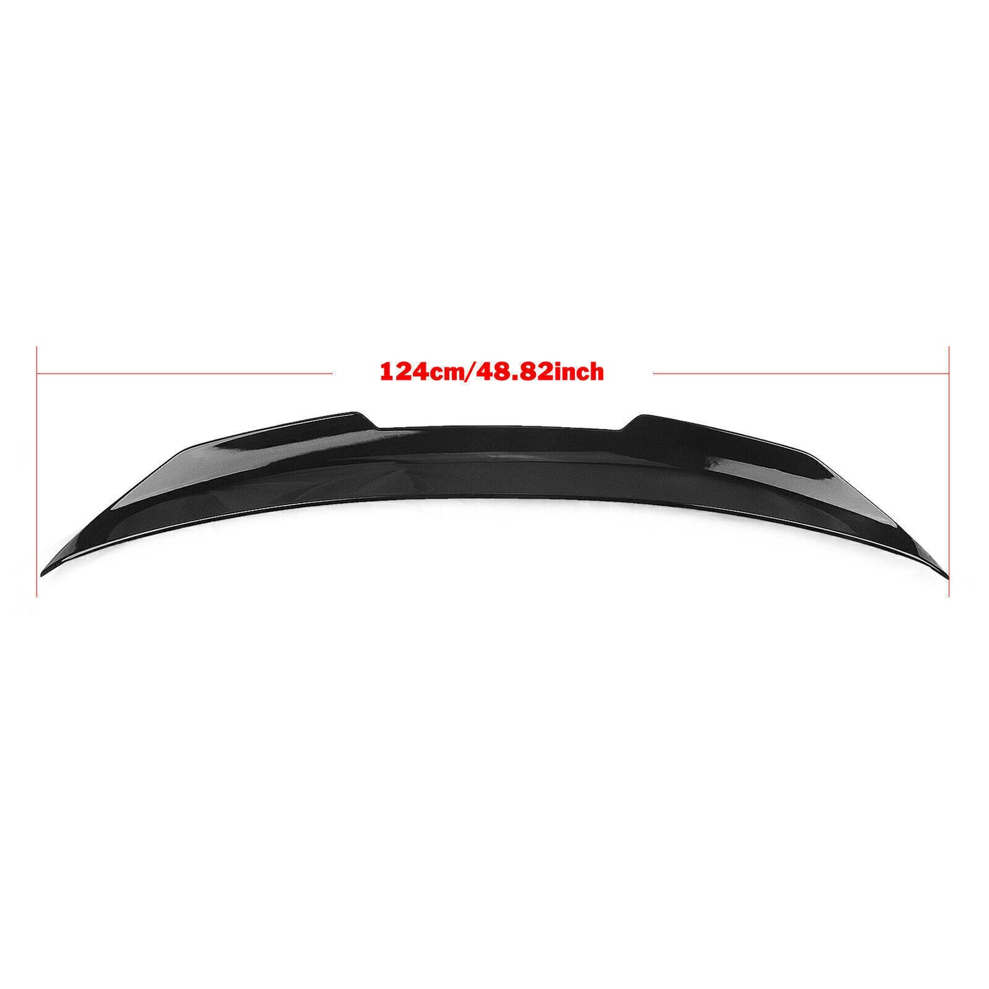 Gloss Black Rear Trunk Spoiler Wing Lip fits Infiniti G37 4Door PSM 2007-2015