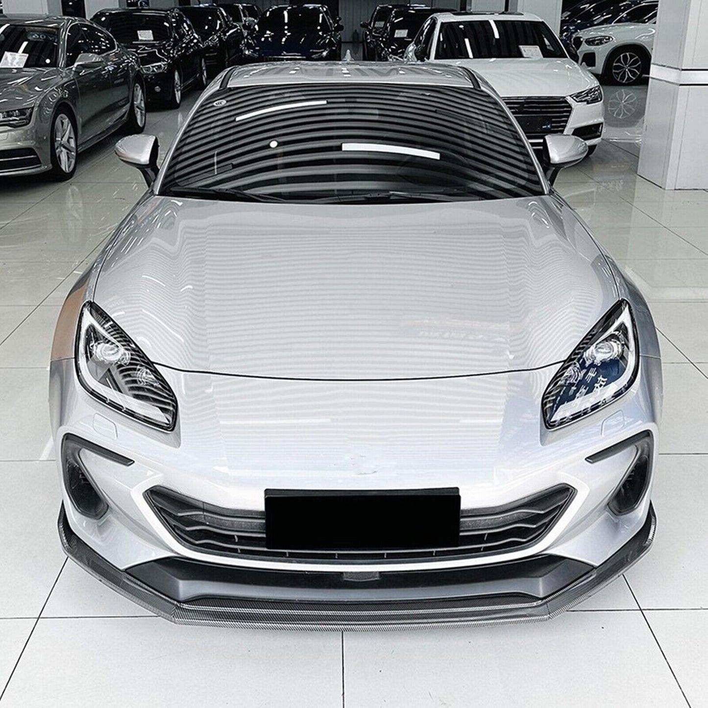 Front Bumper Spoiler Lip Splitter Kit Fit fits Subaru BRZ 2022-2024 CB Look