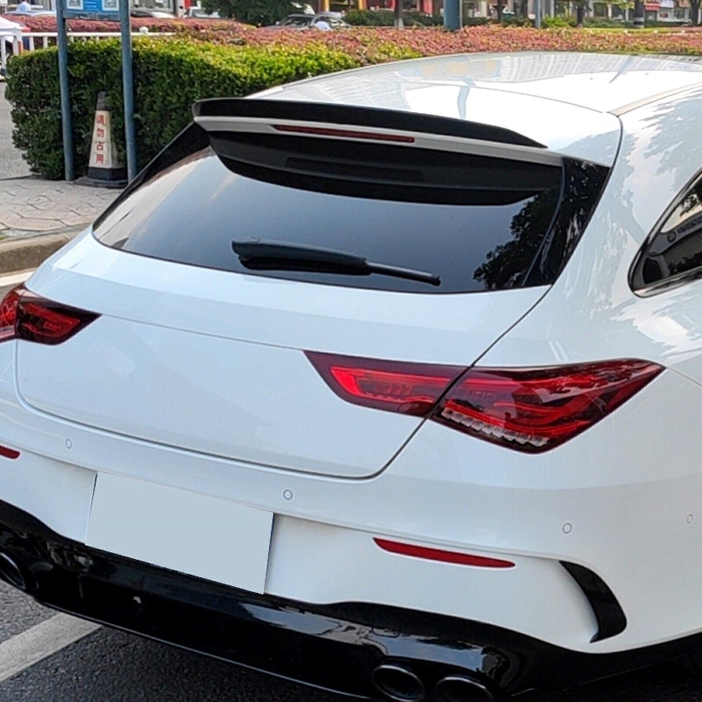 Rear Trunk Spoiler Lip Wing fits Benz CLA Class X118 2019-2022 2020 Gloss Black