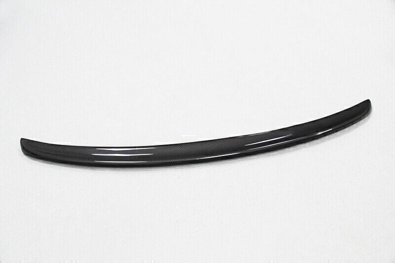 Black Carbon Fiber Rear Spoiler Wing Lip fits 2009-2012 Audi A4 B8 Sedan S4 Style