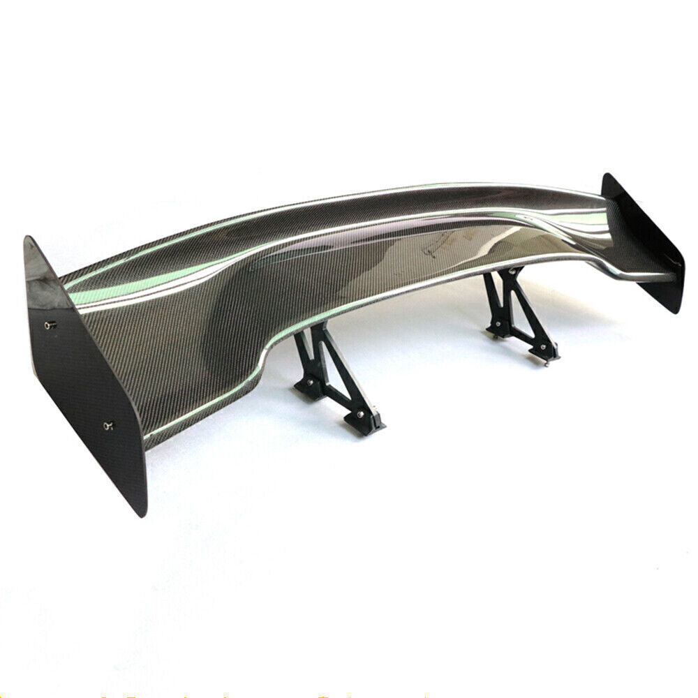 Wide Carbon Fiber Trunk Spoiler Roof Wing fits 2009-2020 Nissan 370Z 57"
