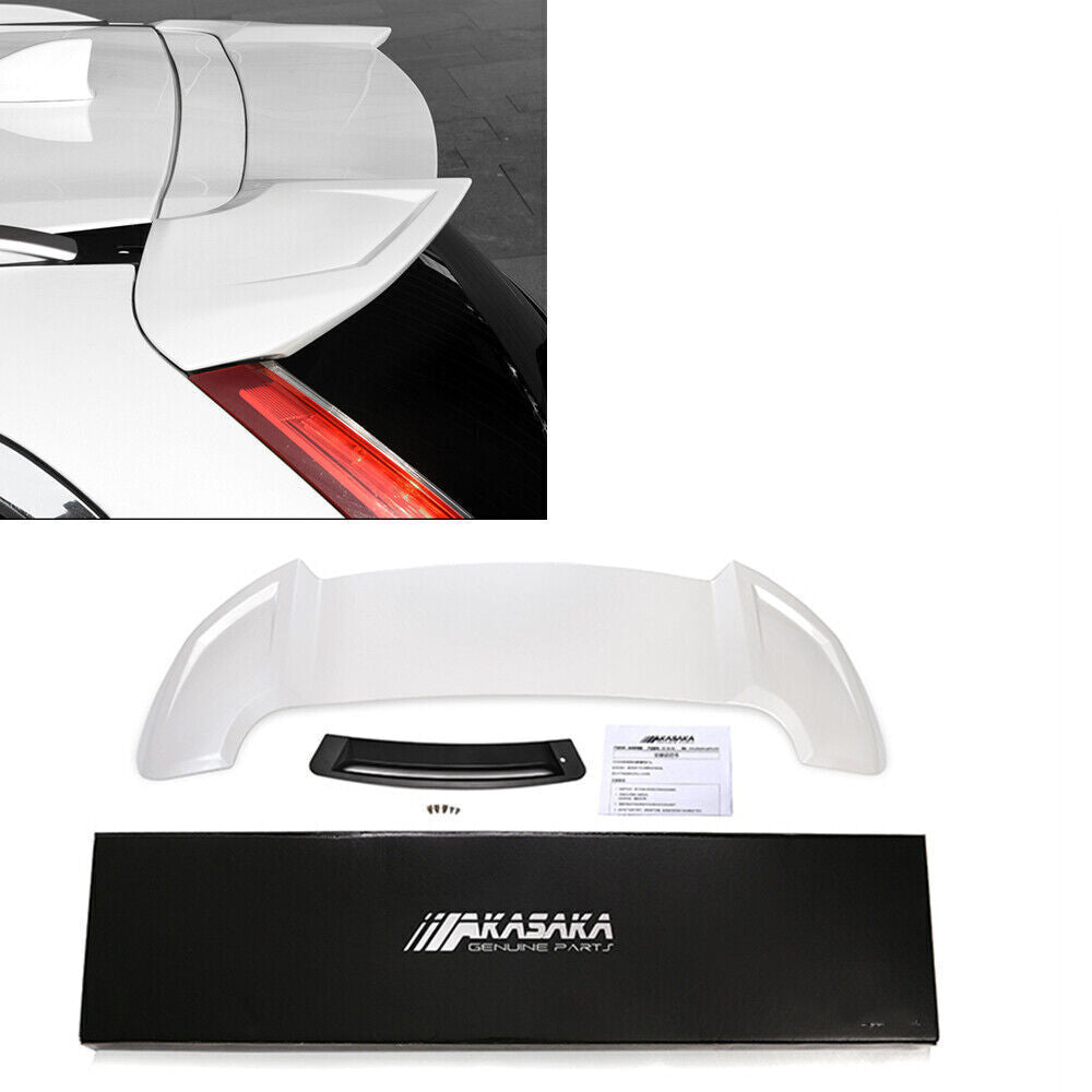 White Rear Trunk Spoiler Lip Cover fits Honda CRV 2017-2022 2018 AKASAKA UK