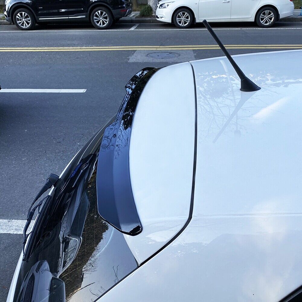 Glossy Black Rear Trunk Spoiler Wing Lip fits VW Polo MK5 6R 6C Max 2011-2017