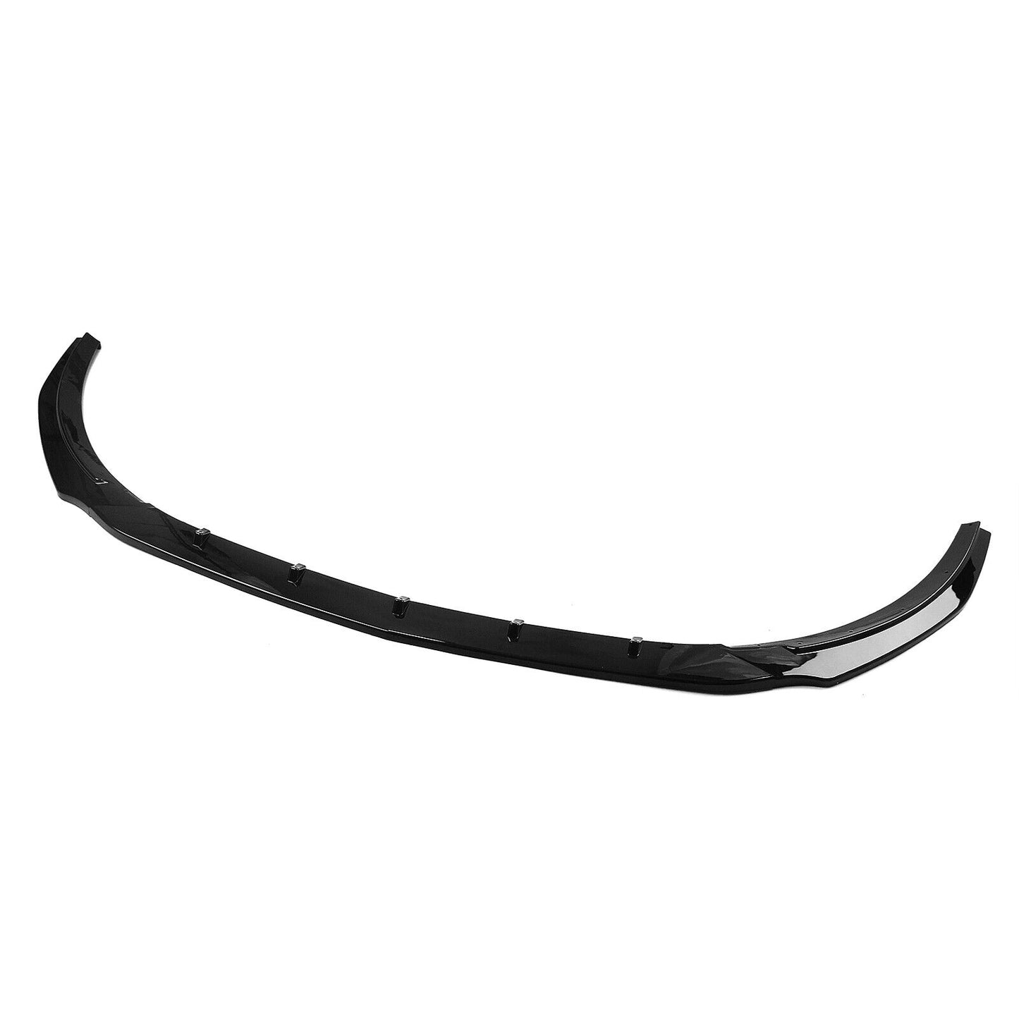 1Set Front Bumper Spoiler Lip fits Benz CLA W117 CLA45 AMG 2017-2019 Sport Black