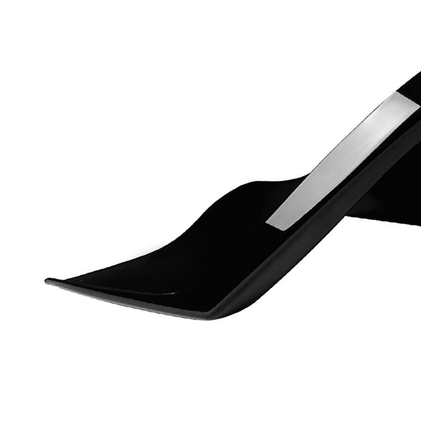 Rear Bumper Diffuser Lip fits fitsd Fiesta ST MK6 2012-2017 Gloss Black