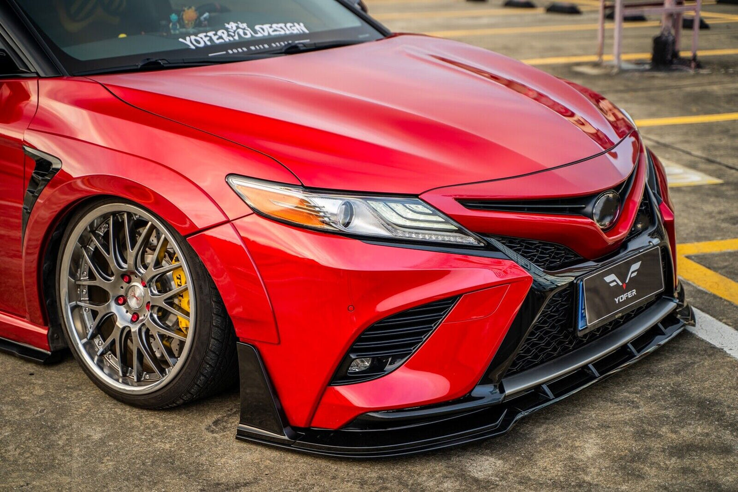 1s Front Lip Rear Diffuser Kit fits Toyota Camry SE XSE 2018-2024 Sport YOFER