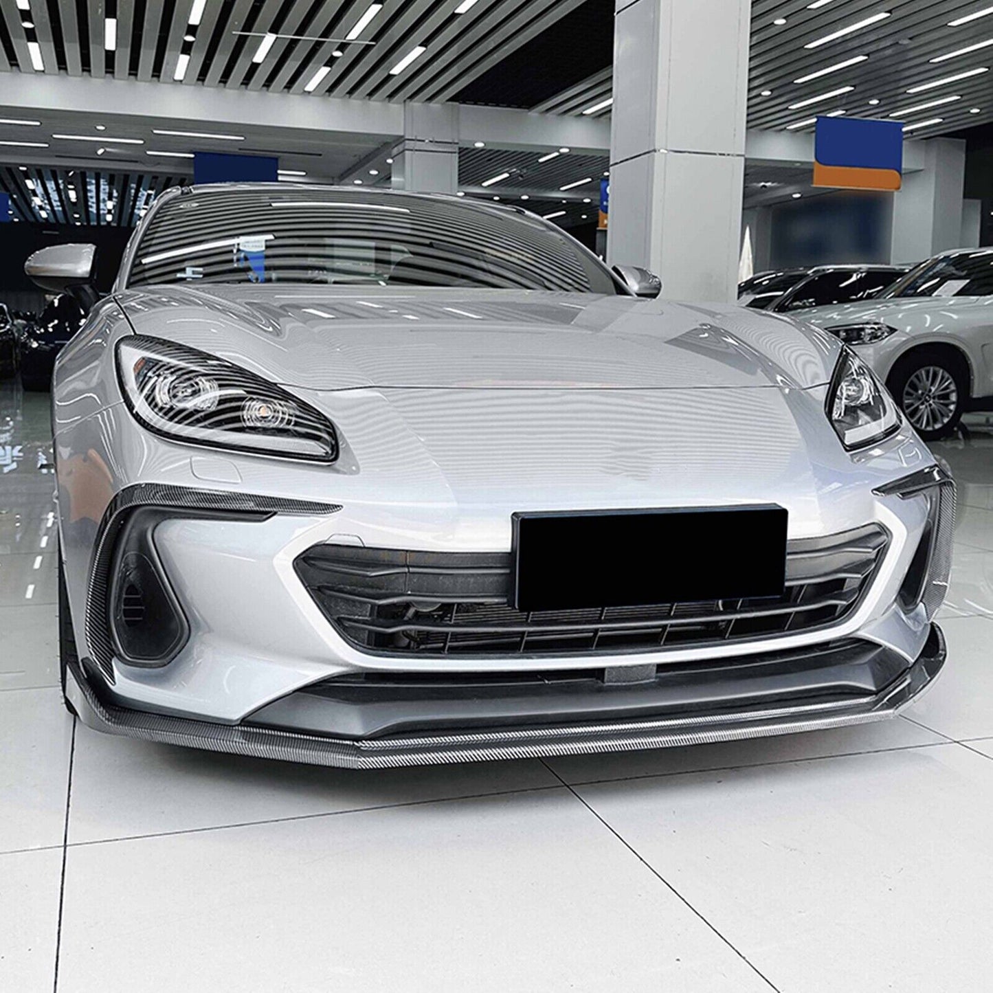 Front Bumper Spoiler Lip Splitter Kit Fit fits Subaru BRZ 2022-2024 CB Look