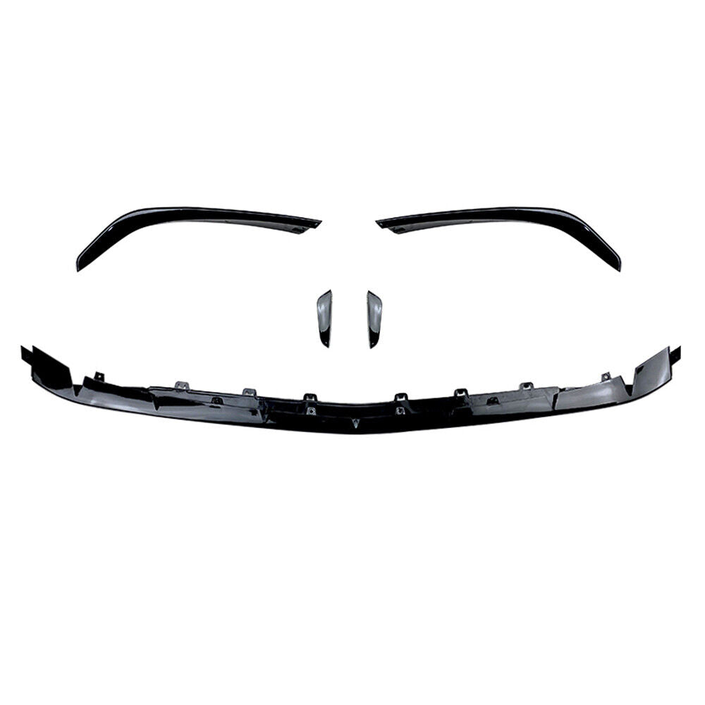 Front Bumper Spoiler Splitter Kit fits Benz A-Class Hatchback A45 W177 2018-20