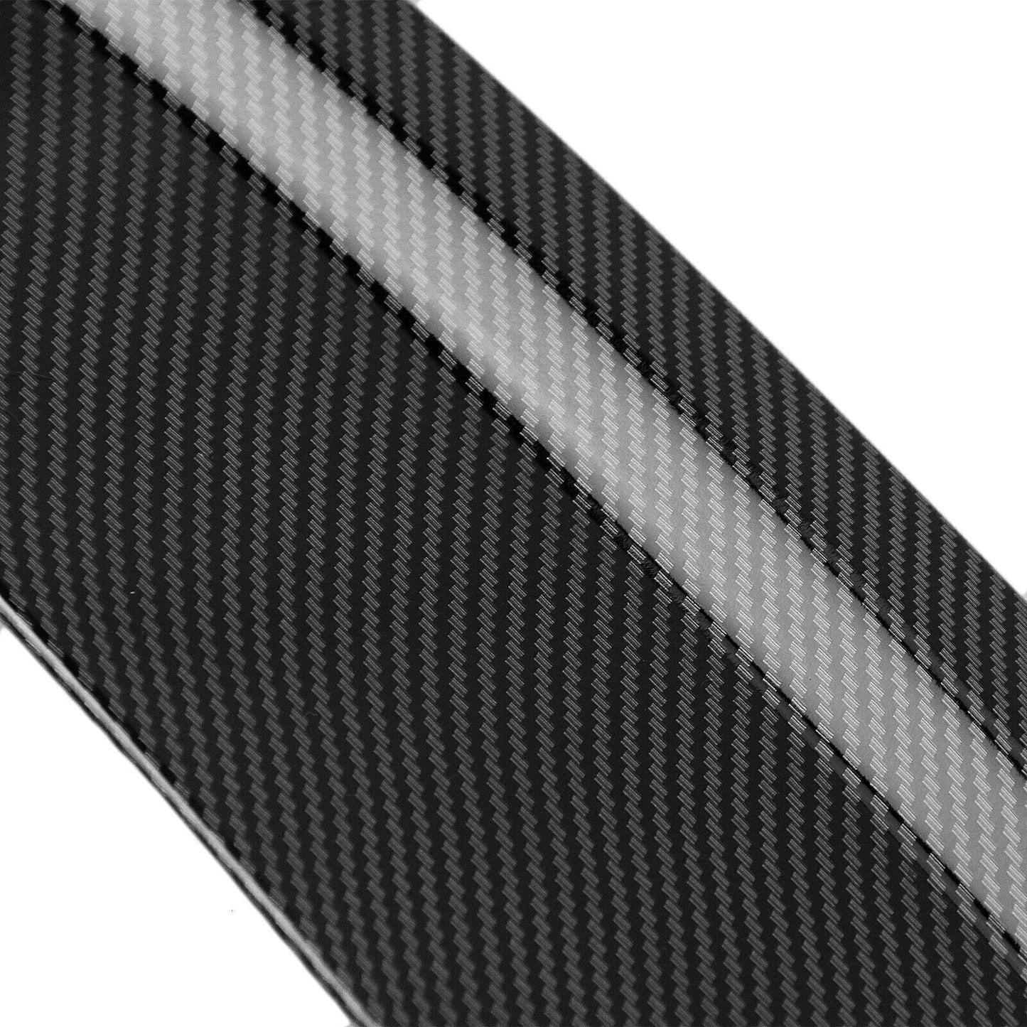 Black Rear Trunk Spoiler Wing Carbon Fiber Look fits Audi A3 S3 RS3 2013-2020