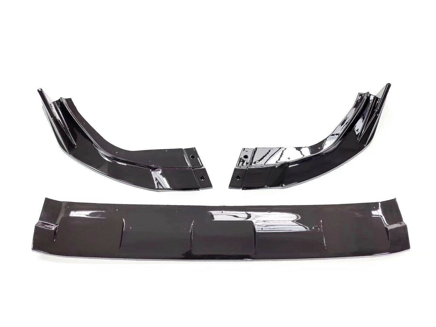 Black Front Bumper Spoiler Splitter Lip fits 2019-2023 Toyota RAV4 Body Kit