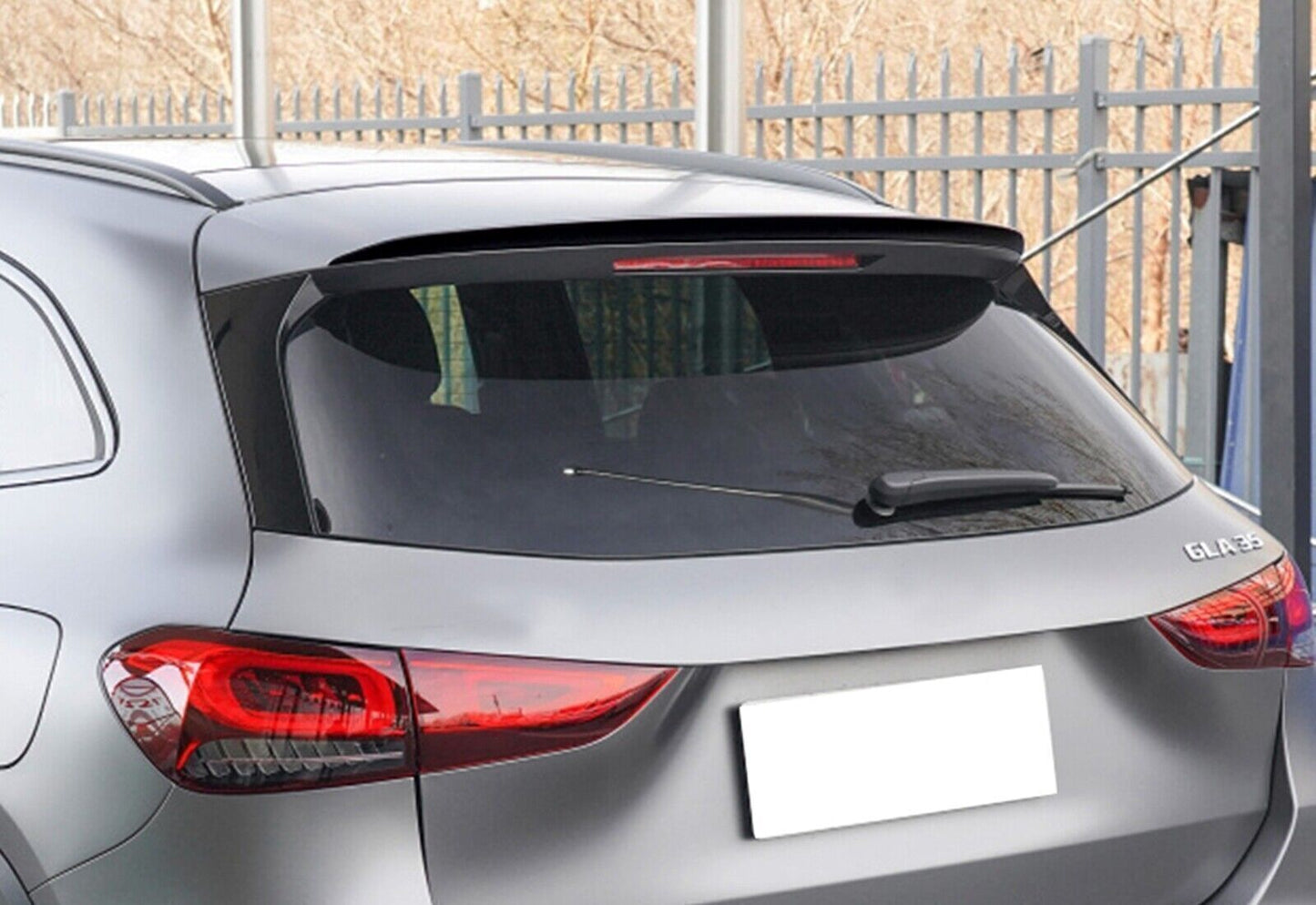 fits Benz GLA Class H247 GLA180 200 GLA35 Rear Trunk Spoiler Lip Wing Gloss Black
