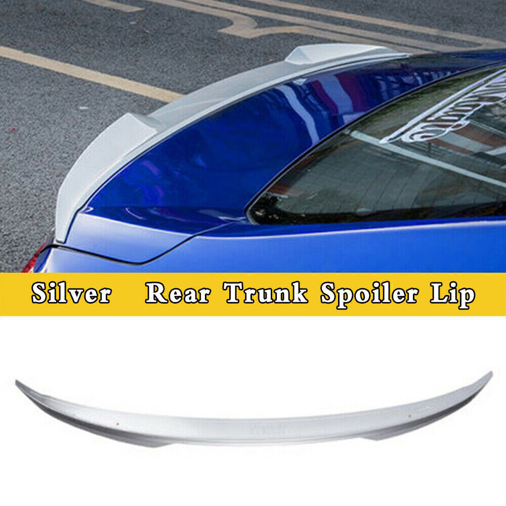 White Rear Trunk Spoiler Lip JDM V Style fits Honda Accord 10th 2018-2022